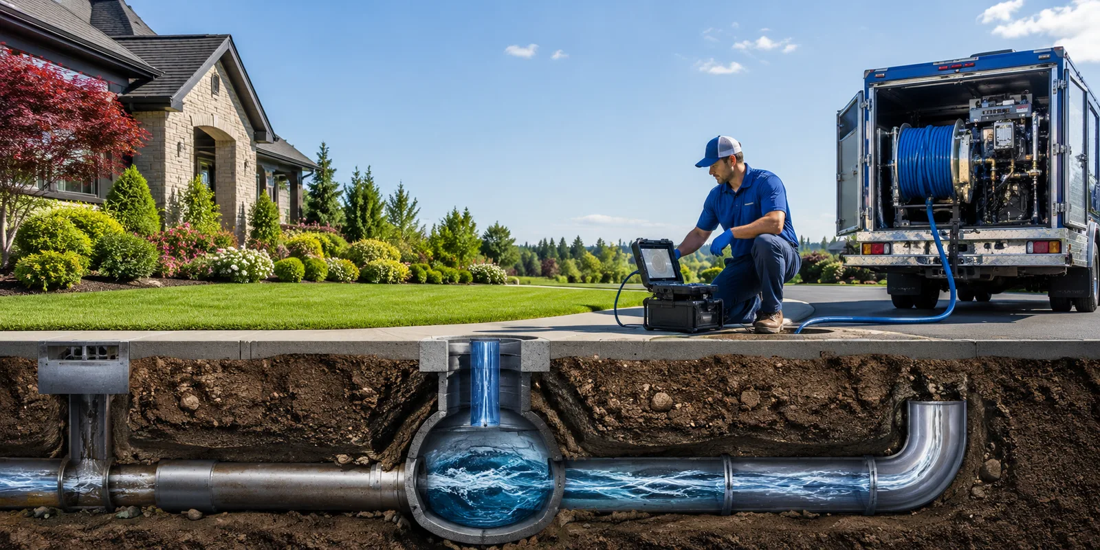 Drainage restoration information for Folsom, PA